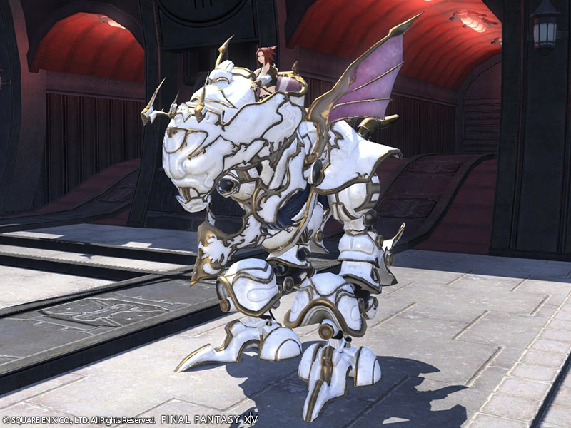 Mount: White Devil (Single Character) | FINAL FANTASY XIV Online Store
