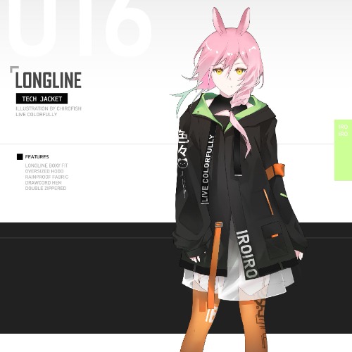 IROIRO Longline Tech Jacket | chirofish