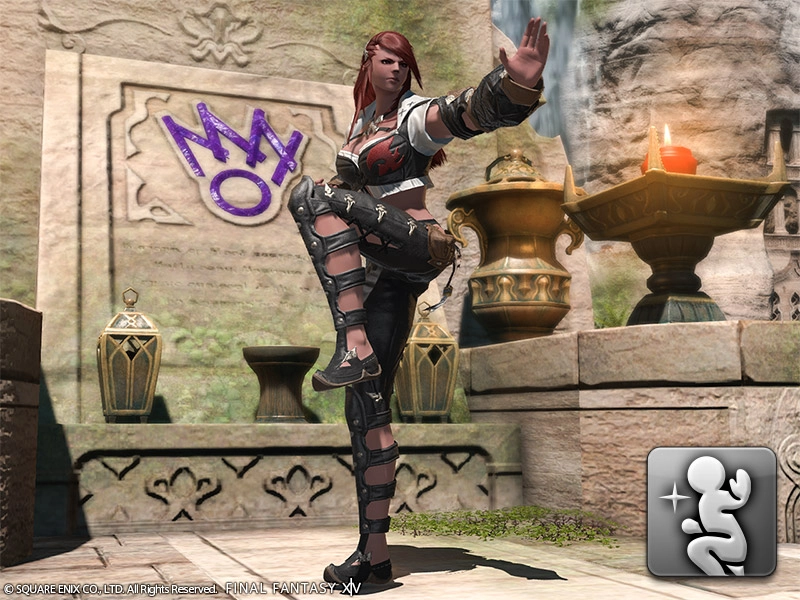 Emote: Crimson Lotus | FINAL FANTASY XIV Online Store