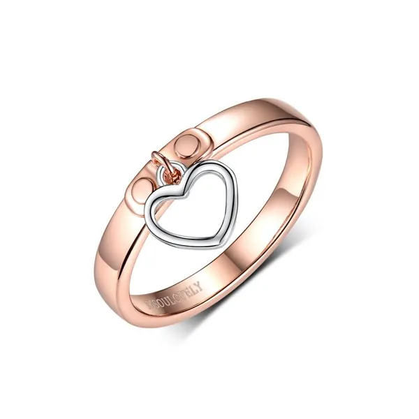 I'm Yours Heart Collar Ring - 12.5