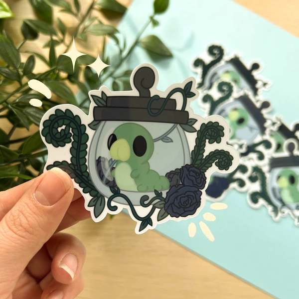 Hollow Knight Grub Sticker