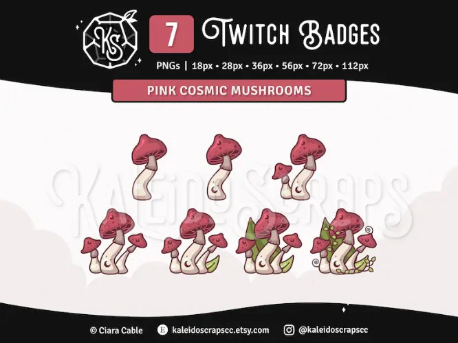 Updated Bits Badges