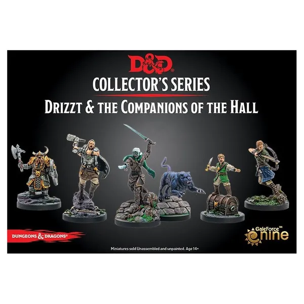 Dungeons & Dragons: Companions of Hall Set of 6 Miniatures [In Stock]