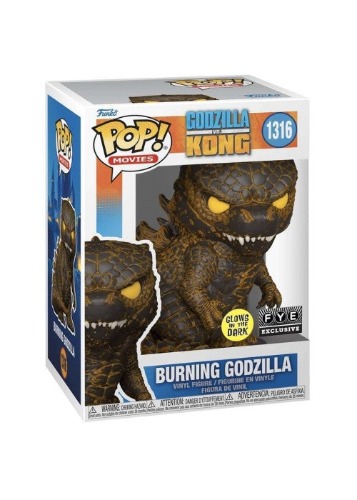 Burning Godzilla (Glow in the Dark) [FYE] - Godzilla vs. Kong #1316 [EUC]