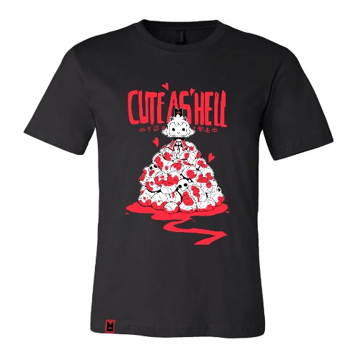 Cult of the Lamb Cute as Hell T-Shirt (Black) | XL