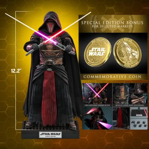 Collector Edition DARTH REVAN™ Sixth Scale Figure by Hot Toys