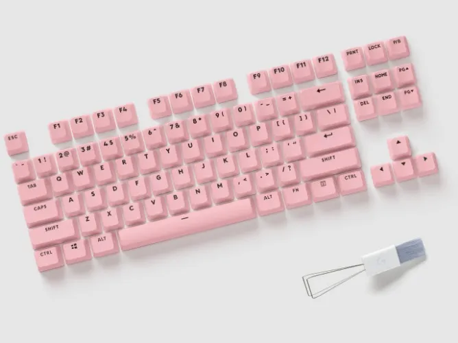 Pink Dawn Aurora Collection key caps