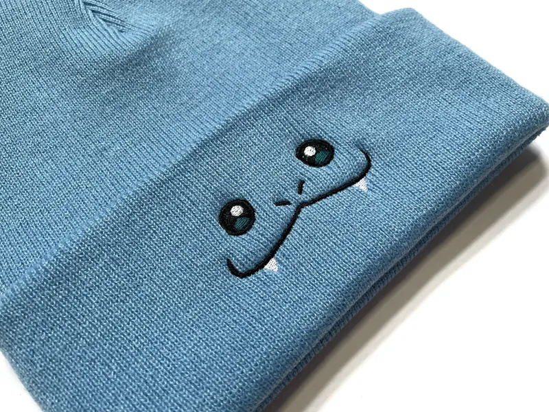 Embroidered Spheal Inspired Beanie | Hat | Kawaii | Adult Gift