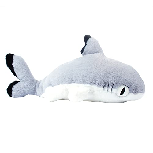 Sharkitty Stuffed Animal Toys,Shark & Cat Combine Plush Toys (Gray 27.5 Inches) - Gray 27.5 Inches