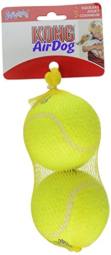 Kong Air Squeaker Tennis Balls Size:Large (2 balls)
