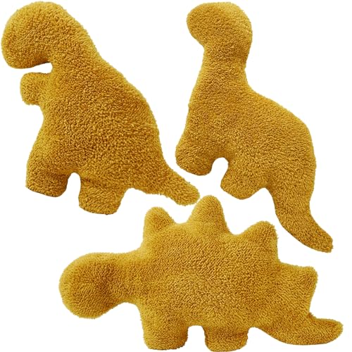 Aucess Dino Chicken Nugget Pillow Set 24in - Large