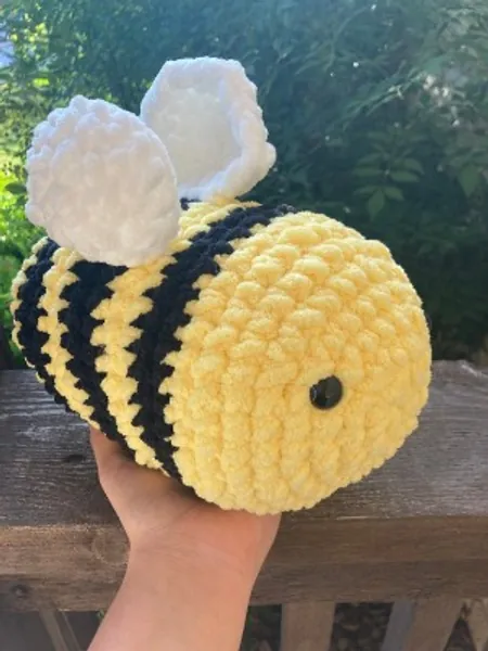 Large Amigurumi Bee | Etsy