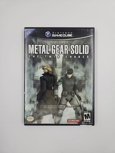 Metal Gear Solid The Twin Snakes Nintendo Gamecube Complete CIB