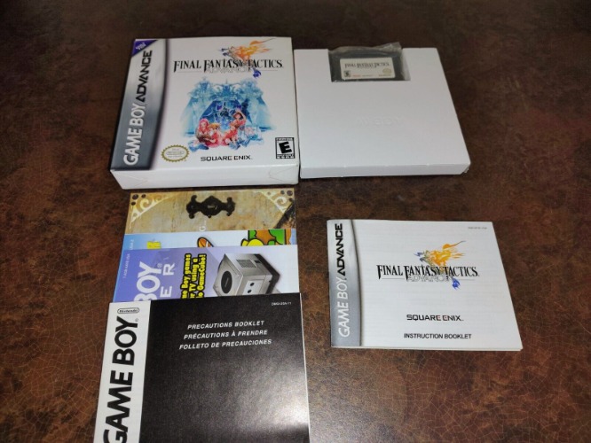 FINAL FANTASY TACTICS ADVANCE (NINTENDO GAME BOY ADVANCE, 2003) - COMPLETE