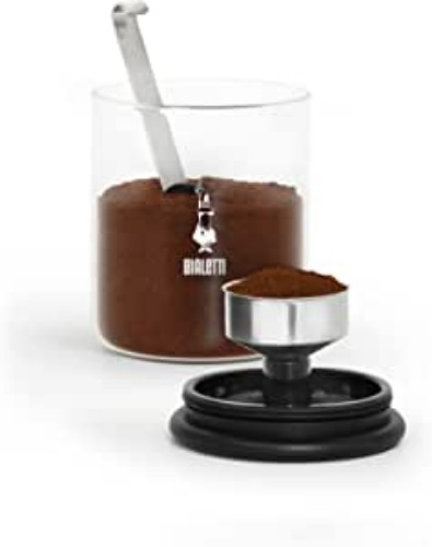 Bialetti - Smart Coffee Jar: Made in Glass to Preserve the Aroma of the Coffee - 250g