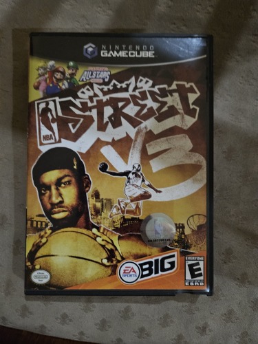 NBA Street V3 Vol.3 (Nintendo GameCube, 2005) Complete Tested Works CIB Clean