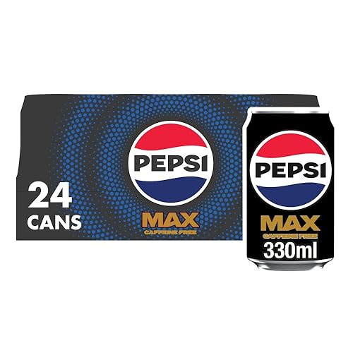 Pepsi Max No Caffeine, 24 x330ml - No Caffeine