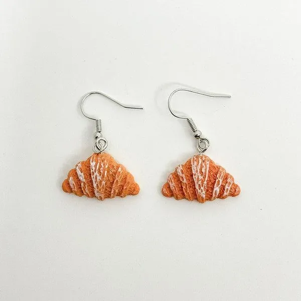 Croissant Earrings - A