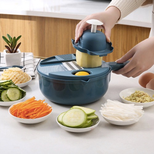Vegetable Slicer 12 in 1 Multiuse Kitchen Grater