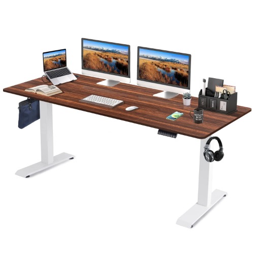 KAIMENG Height Adjustable Electric Standing Desk (160 x 80 cm)