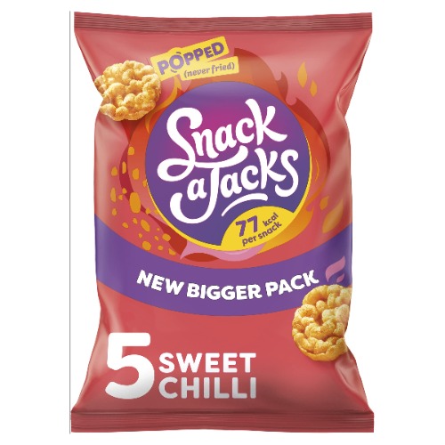 Snack a Jacks Crispy Sweet Chilli 5 x 19g