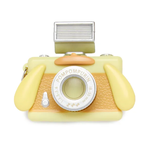 Pompompurin Flashing Camera Keychain