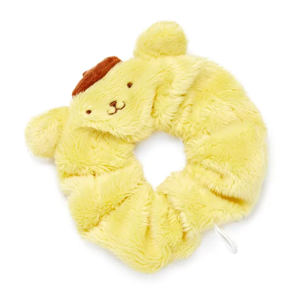 Pompompurin Fuzzy Scrunchie