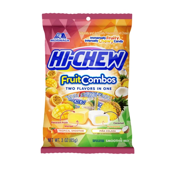 Airheads Fruit Combo Fruit Hi-Chewy Candy 85 g (Pack of 6)