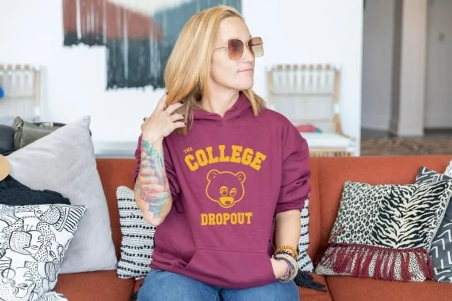 The College Dropout Hoodie Kanye West Merchandise College - Etsy Canada
