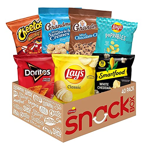 Frito Lay Ultimate Snacktime Mix with Grandma's and Classic Snacks, (Pack of 40) (Packaging May Vary) - Ultimate Snacks & Cookies - 40 Count