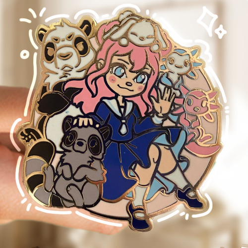 LDShadowLady & Critter Companions Jumbo Pin Badge | Default Title