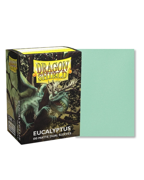 Eucalyptus - Matte Dual Sleeves - Standard Size - Dragon Shield
