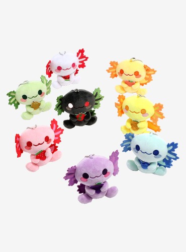 Alotta Axolotls Plush Fruit Axolotl Blind Bag Keychain - BoxLunch Exclusive