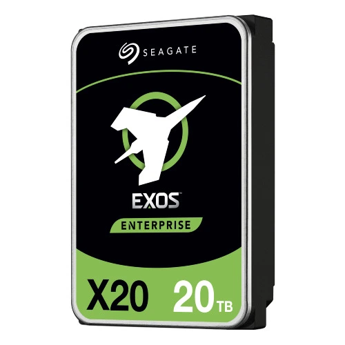 Seagate ST20000NM007D Exos Enterprise (X20) 20TB SATA Hard Drive w/ 7200RPM 6Gb/s 256MB Cache (512e)