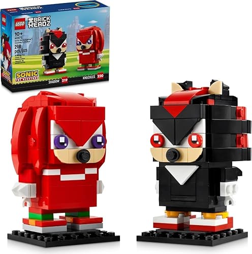 Knuckles & Shadow Brickheadz
