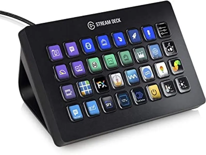 Amazon.com: Elgato Stream Deck XL - Advanced Stream Control with 32 Customizable LCD Keys, for Windows 10 and macOS 10.13 or Later (10GAT9901) : Everything Else