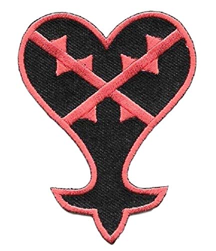 Kingdom Hearts Heartless 3 Tall Embroidered Patch