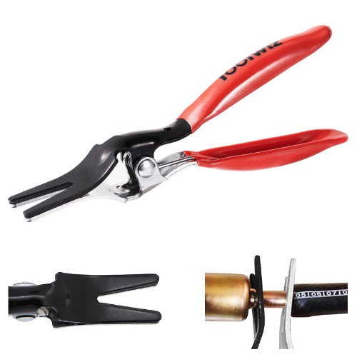 Toolwiz Automobile Hose Remover Pliers, Auto Fuel, and Vacuum Line Tube Hose Remover, Separator Pliers Pipe Repairing Tool