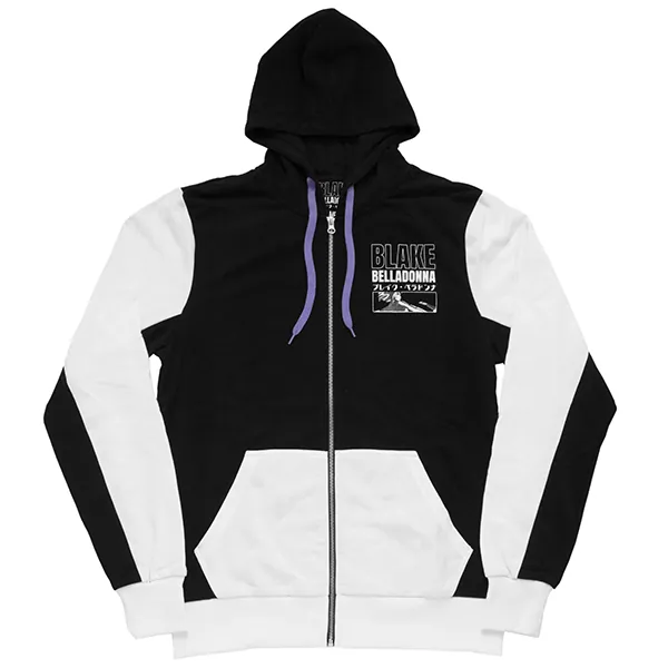 RWBY Blake Streetwear Zip-Up Hoodie | M