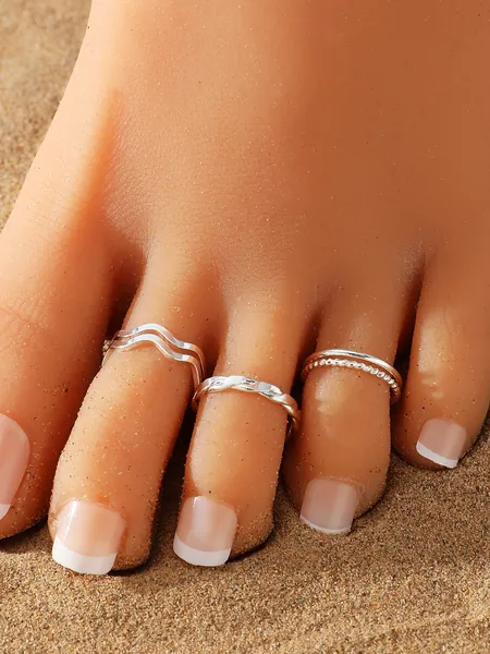 3pcs Toe Rings