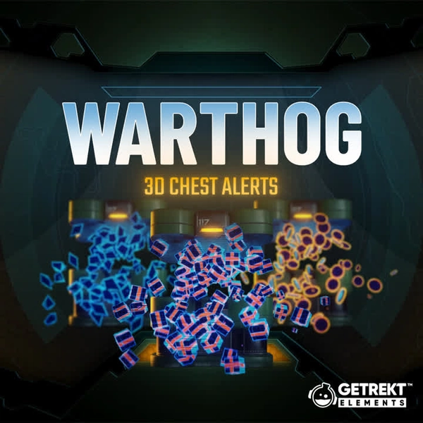 Warthog 3D Animated Chest Alerts