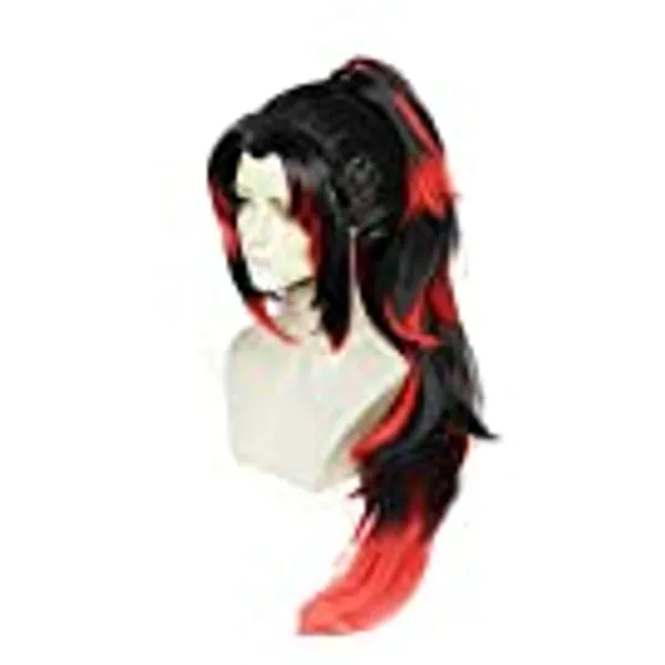 magic acgn Anime Wig Halloween Wig Character Wig Kokushibou Cosplay Wig