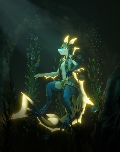 Aqualux - Aquatic VRChat Avatar