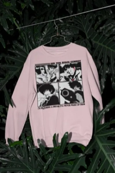 Unisex Cowboy Bebop Sweater Spike Spiegel Retro Vintage | Etsy Canada