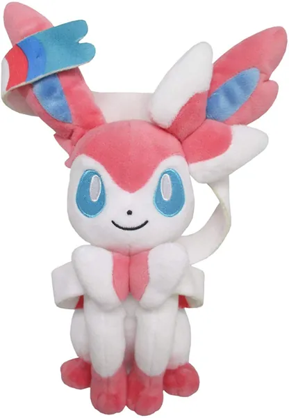 Sylveon Plushies 7" ( in Stock US)- Sylveon Poket Plushie- Sylveon Plush Evolutions - Pokem Plush Eevee Evolution -Sylveon Plush Female - Sylveon Figure - Sylveon Stuffed Animal