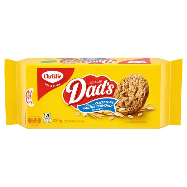 Dads Oatmeal Original Cookies, 320g, Father's Day Gift - 