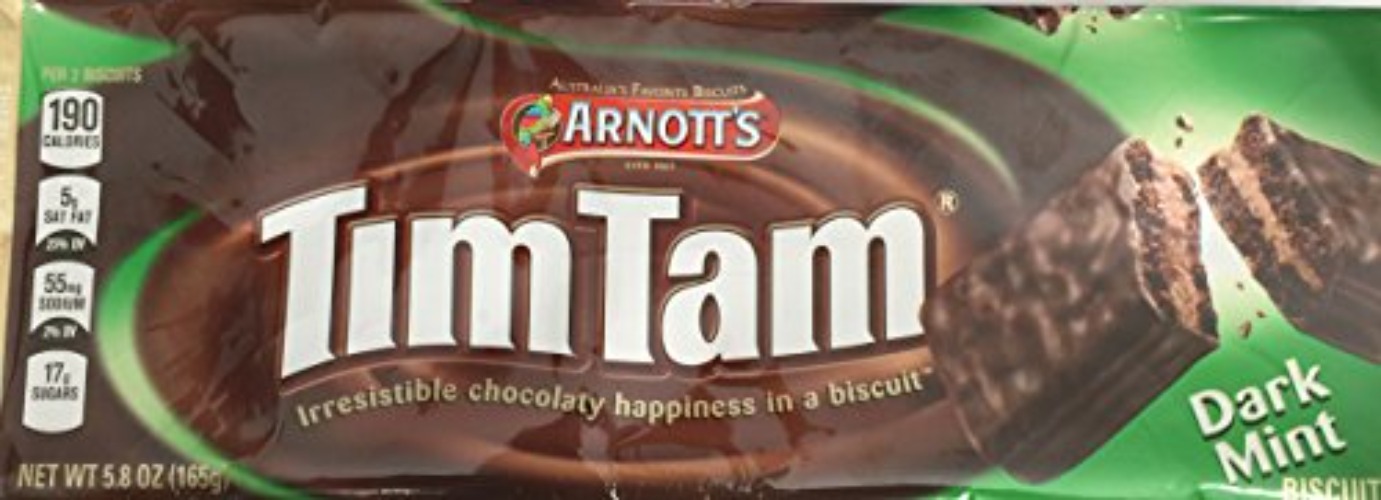 Throne | Judy Negri | Arnott's Tim Tam Dark Mint Biscuits - Mint