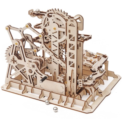 ROBOTIME 3D Puzzle Adults Wooden Model Kits to Build Construction Building Crafts Woodcraft Play Games Gift for Boys and Girls
