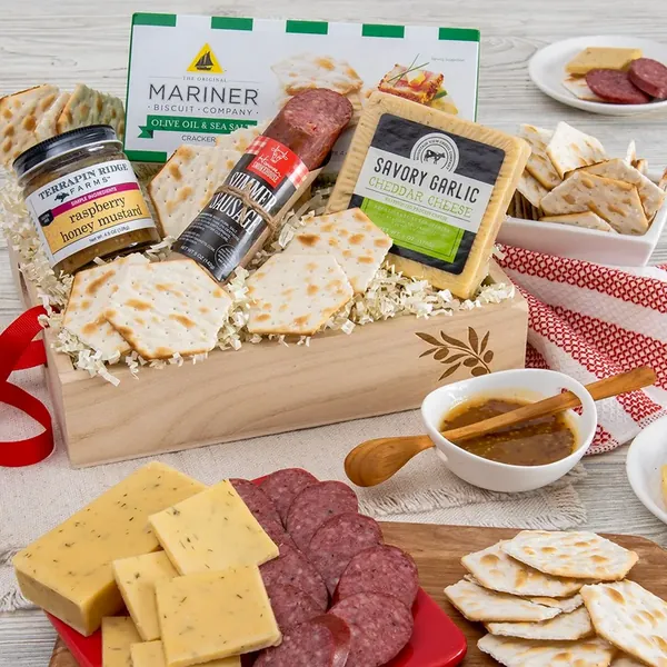 Gourmet Meat & Cheese Sampler 