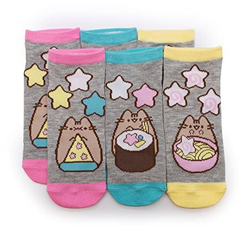 Isaac Morris Pusheen 10th Anniversary Ankle Socks - 4-10 - Multi